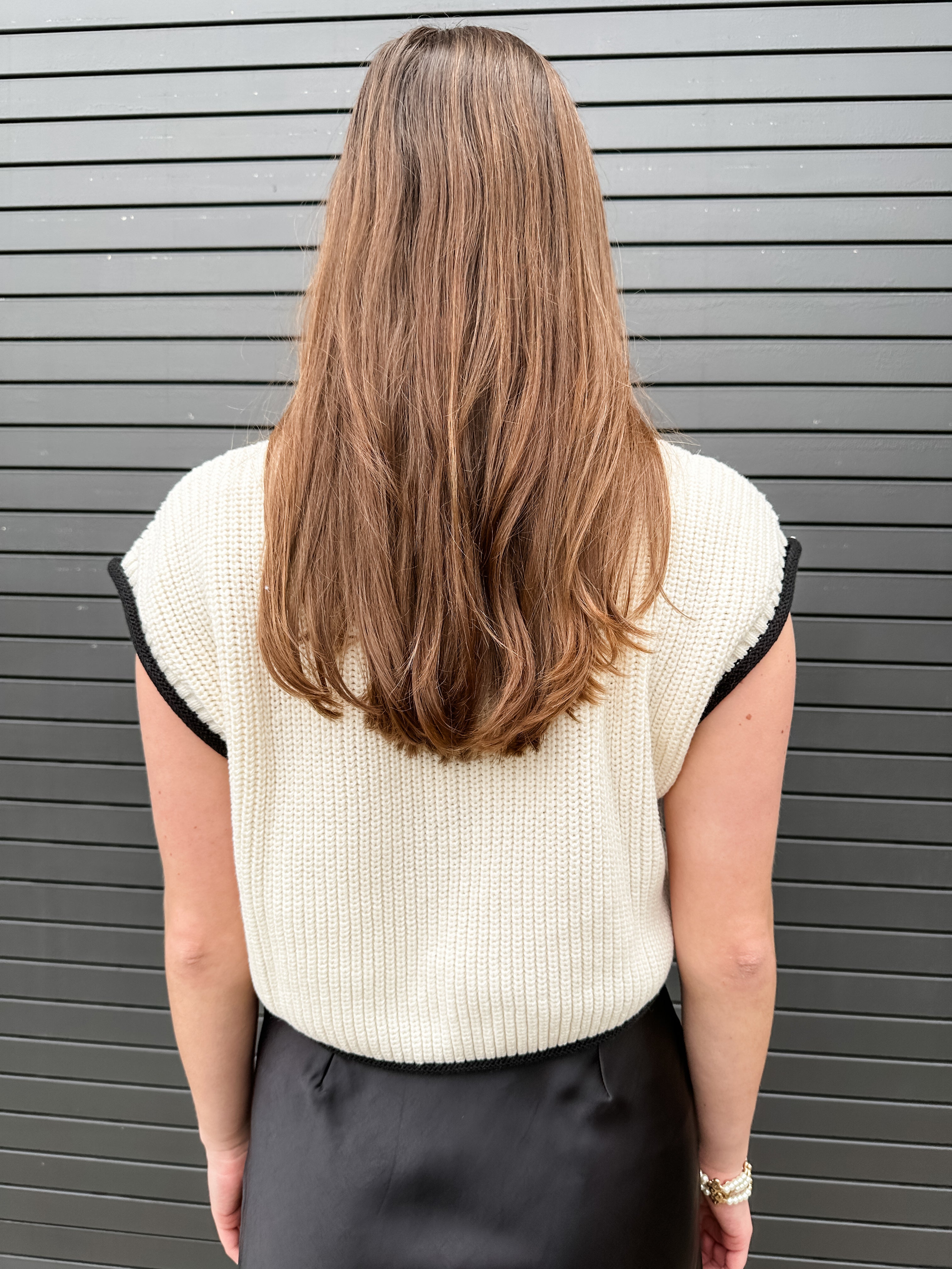 Cropped Sweater Vest