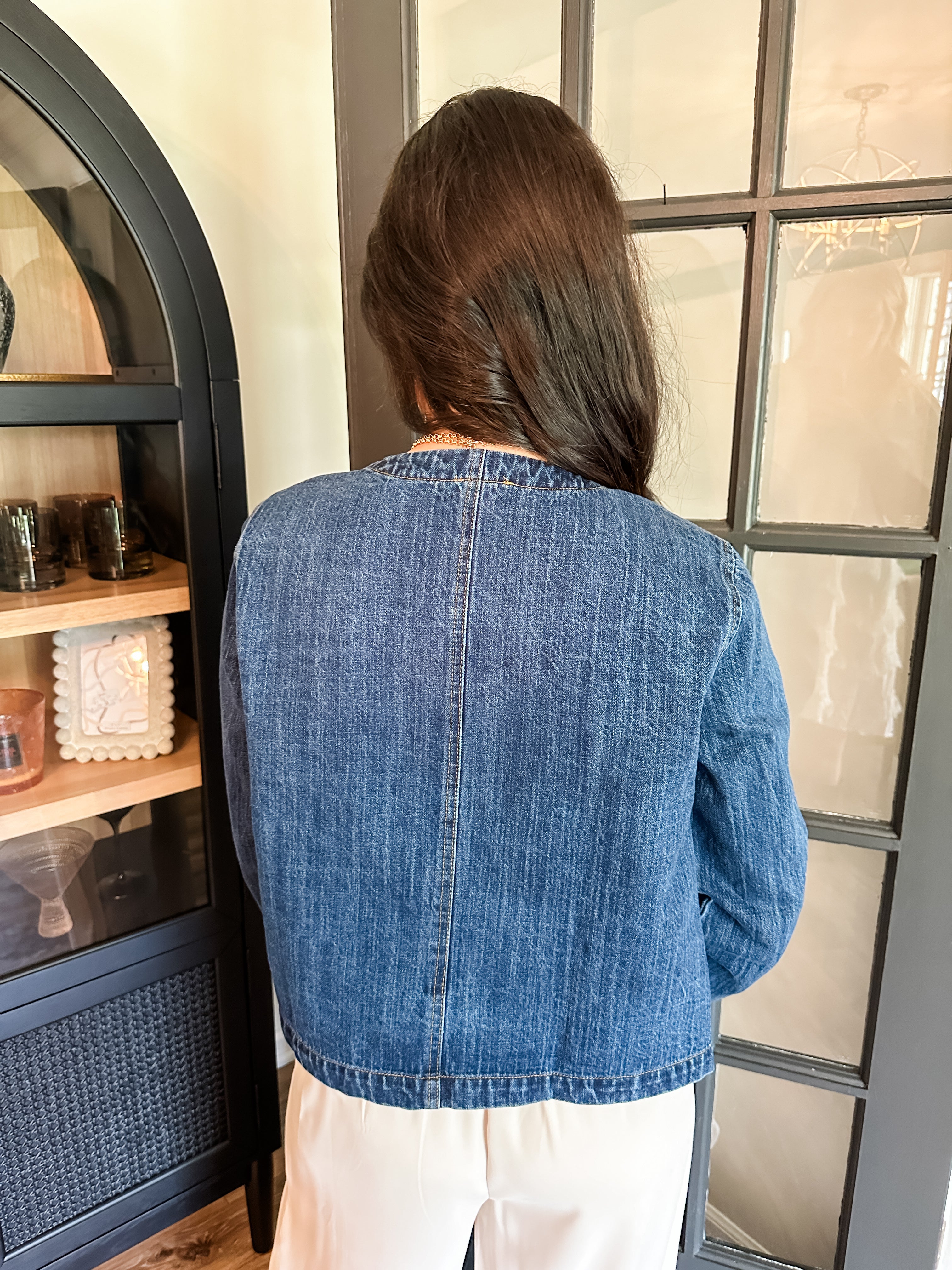 Structured Denim Jacket