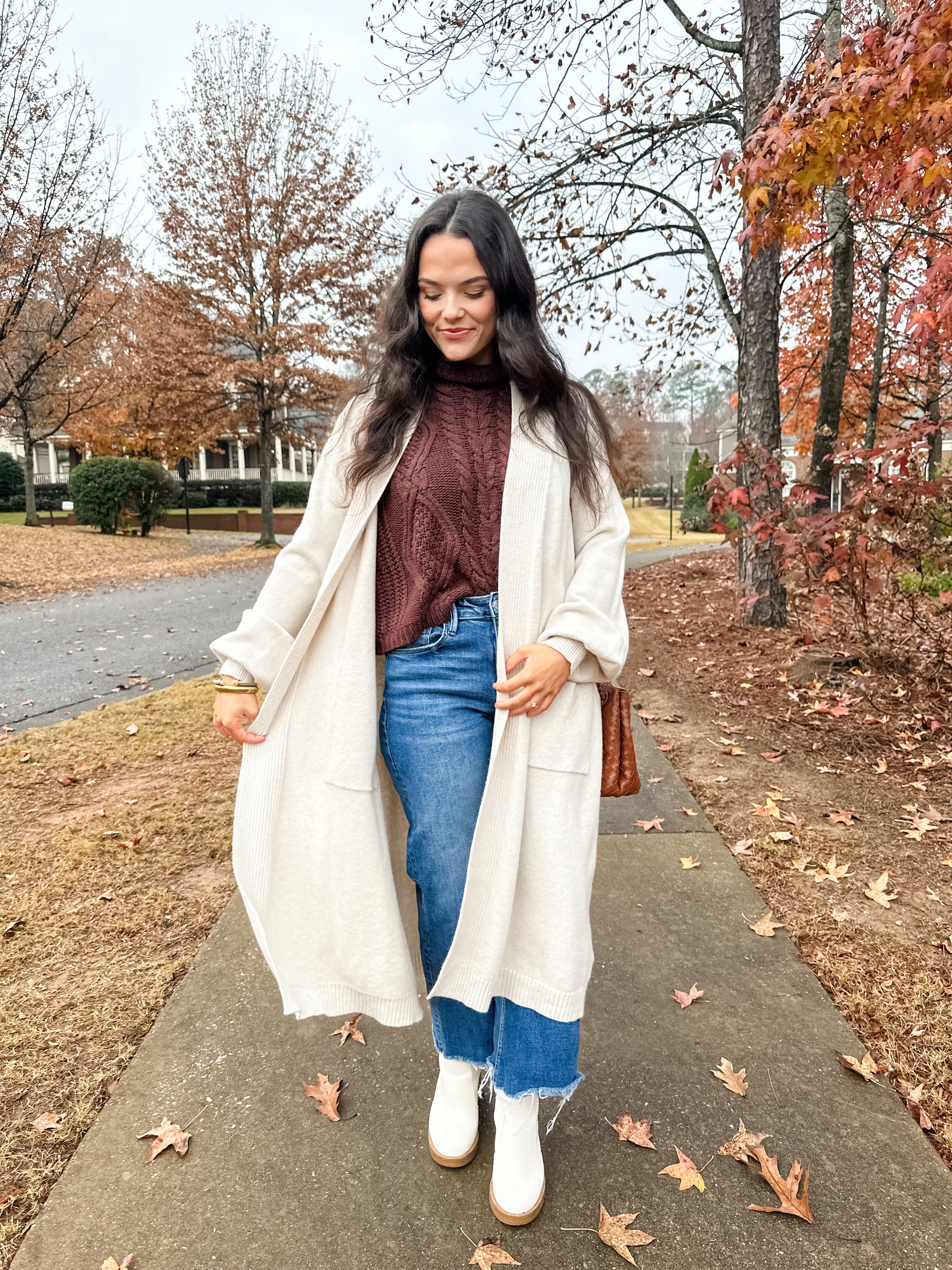 Open Front Sweater Cardigan