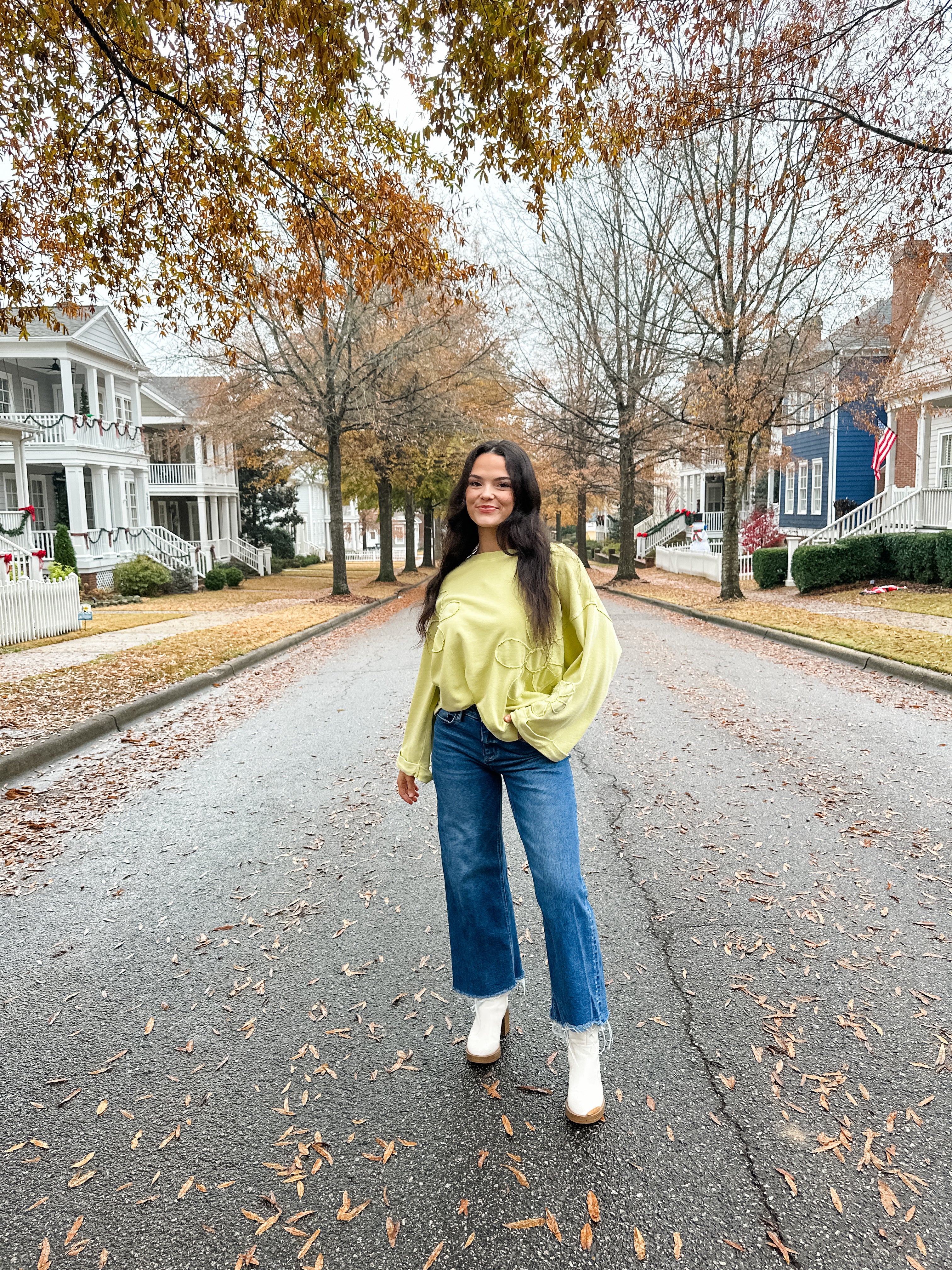 Daisy Print Sweatshirt