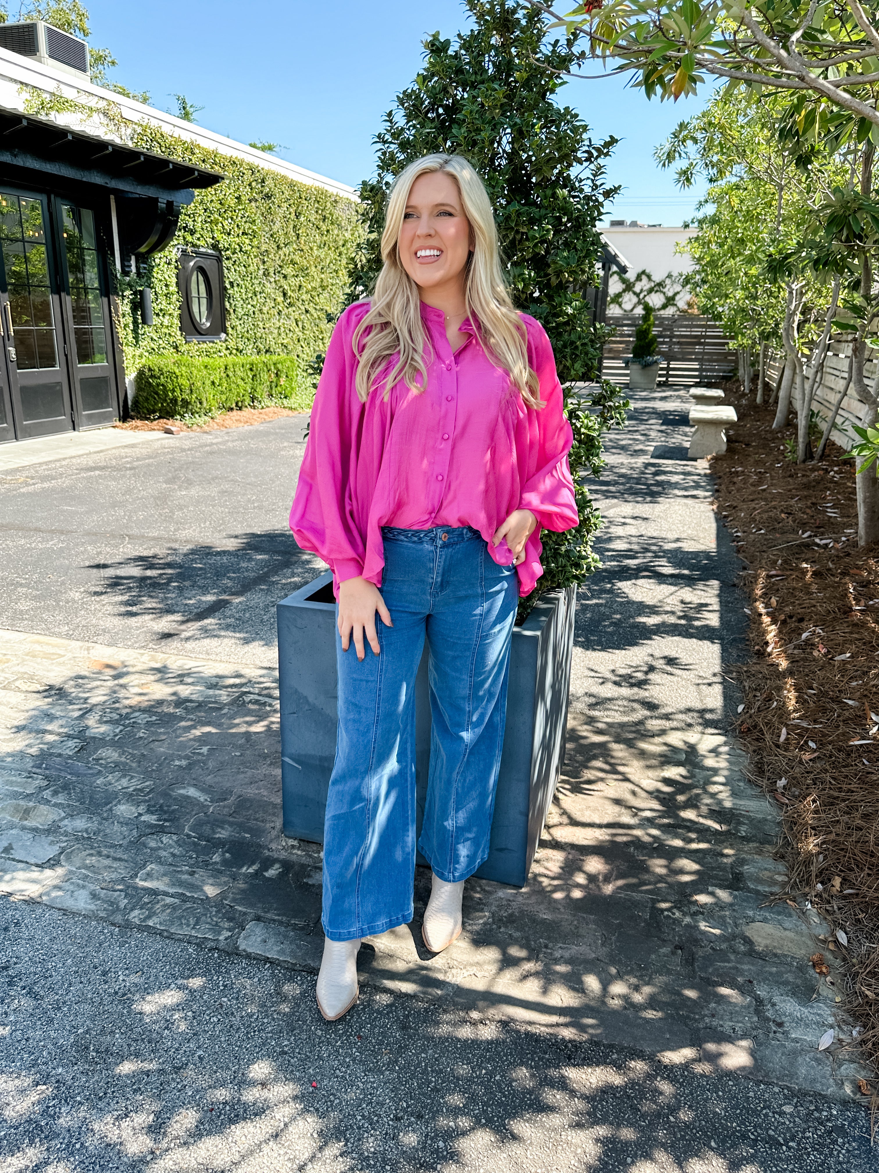 Mandarin Collar Top