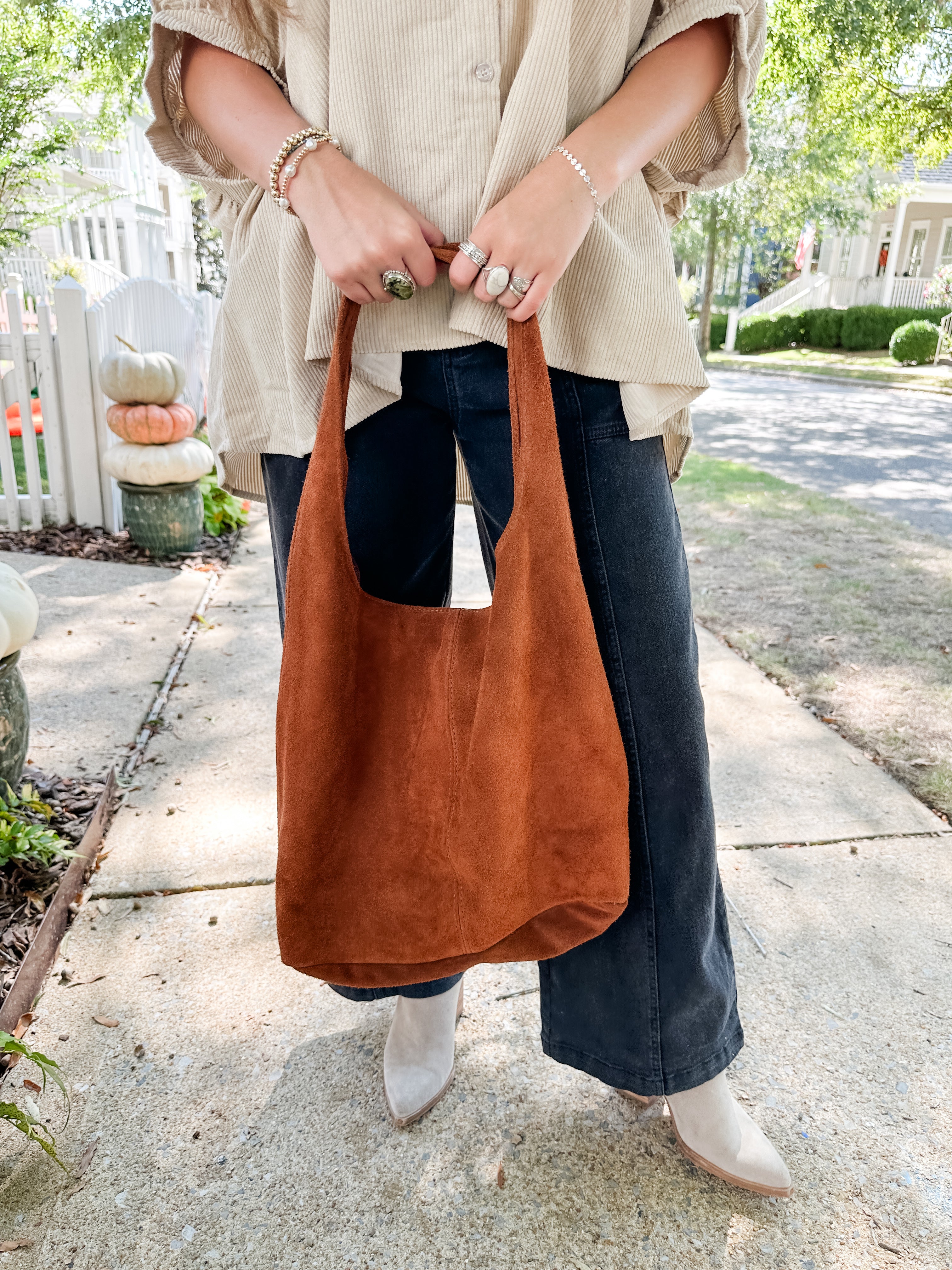 Hobo Genuine Suede Bag