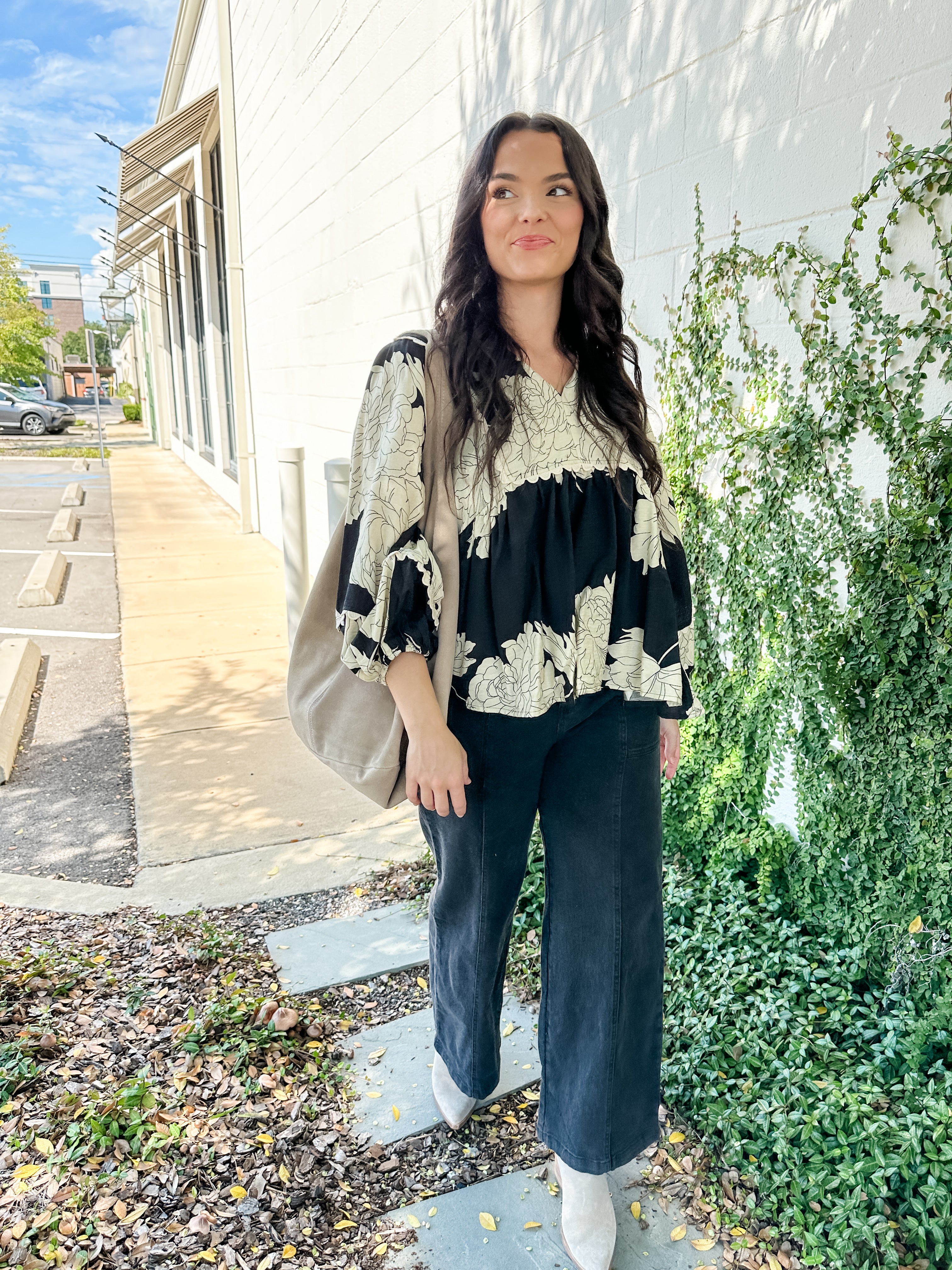 Flowy Scalloped Top