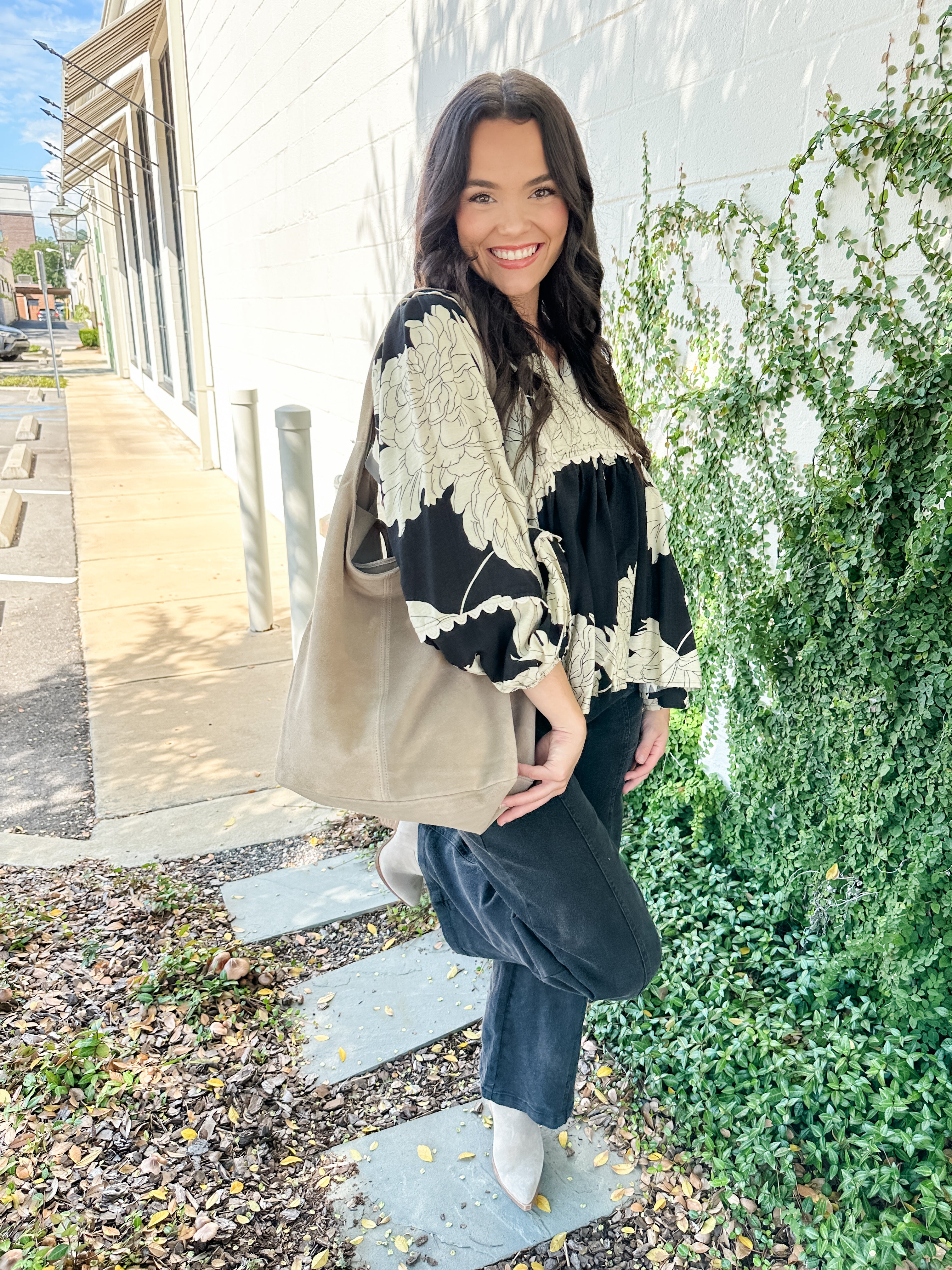 Flowy Scalloped Top