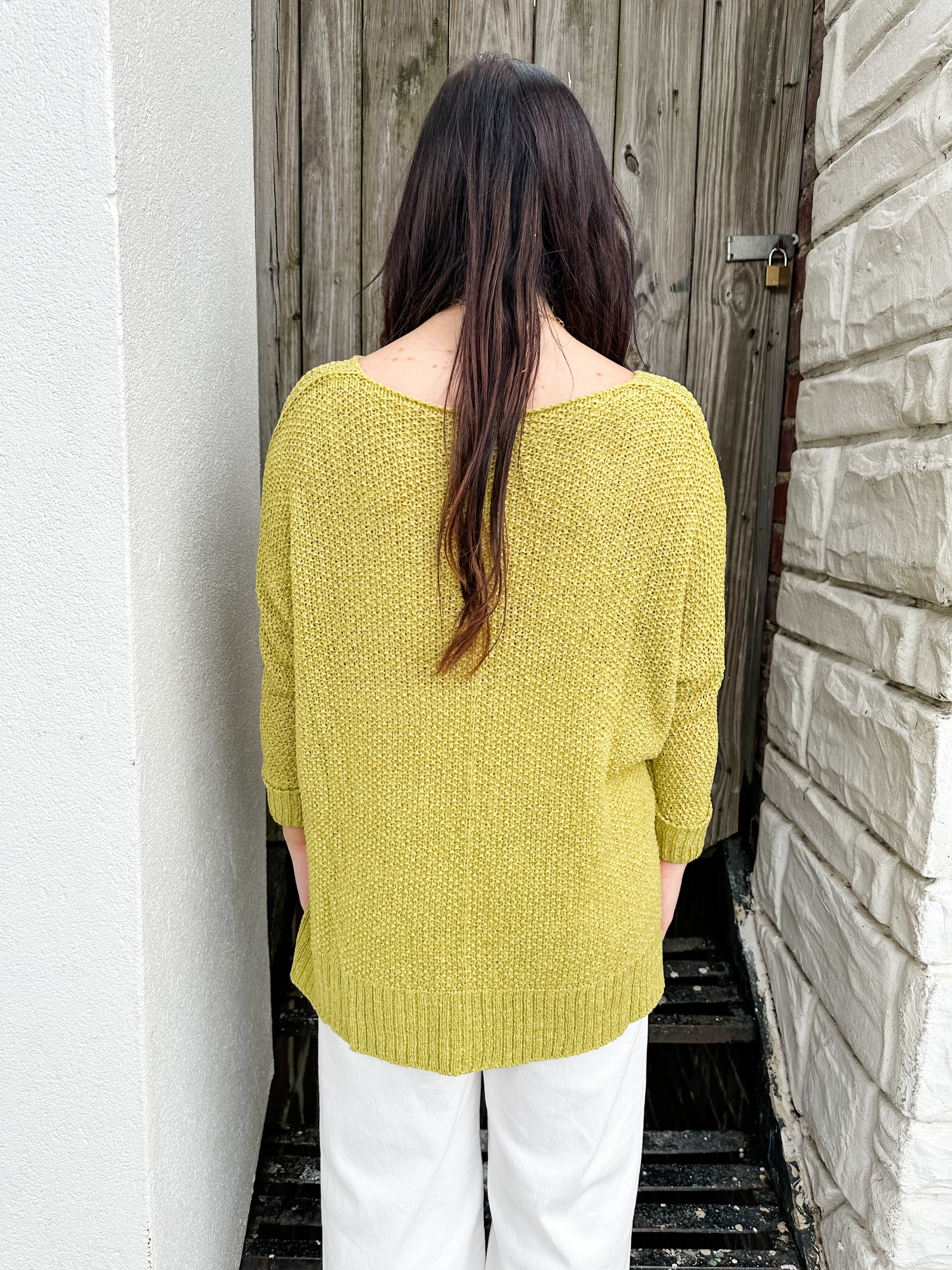 Lightweight Open Weave Sweater