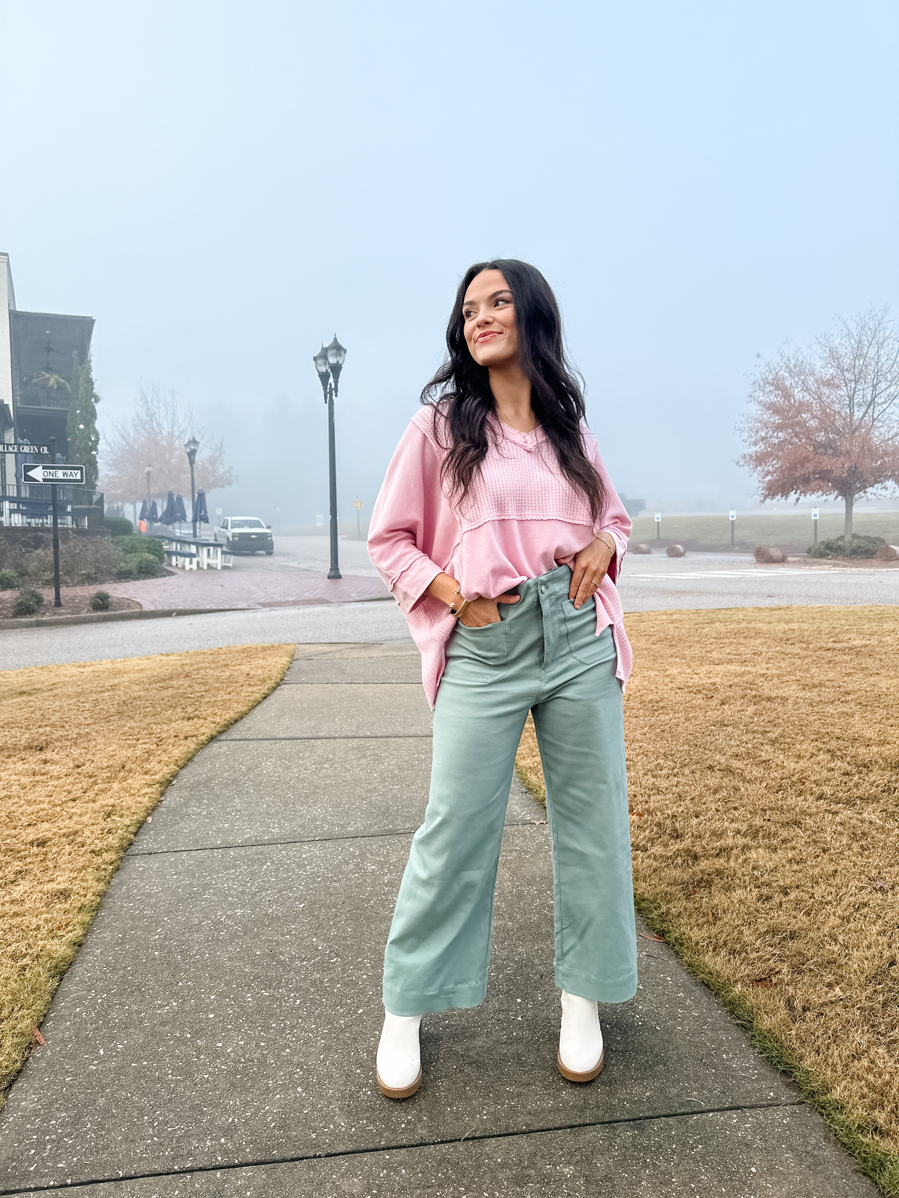 Oversized Textured Top