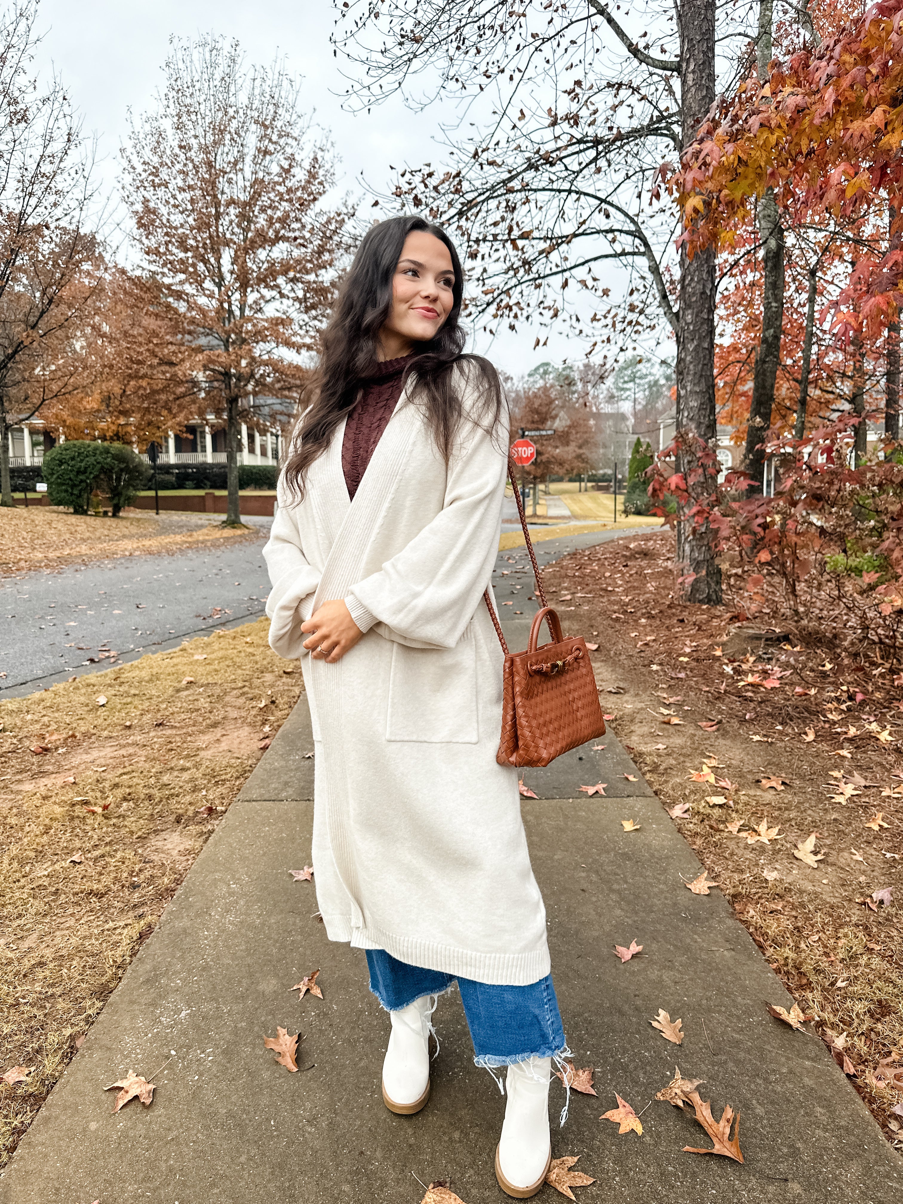 Open Front Sweater Cardigan