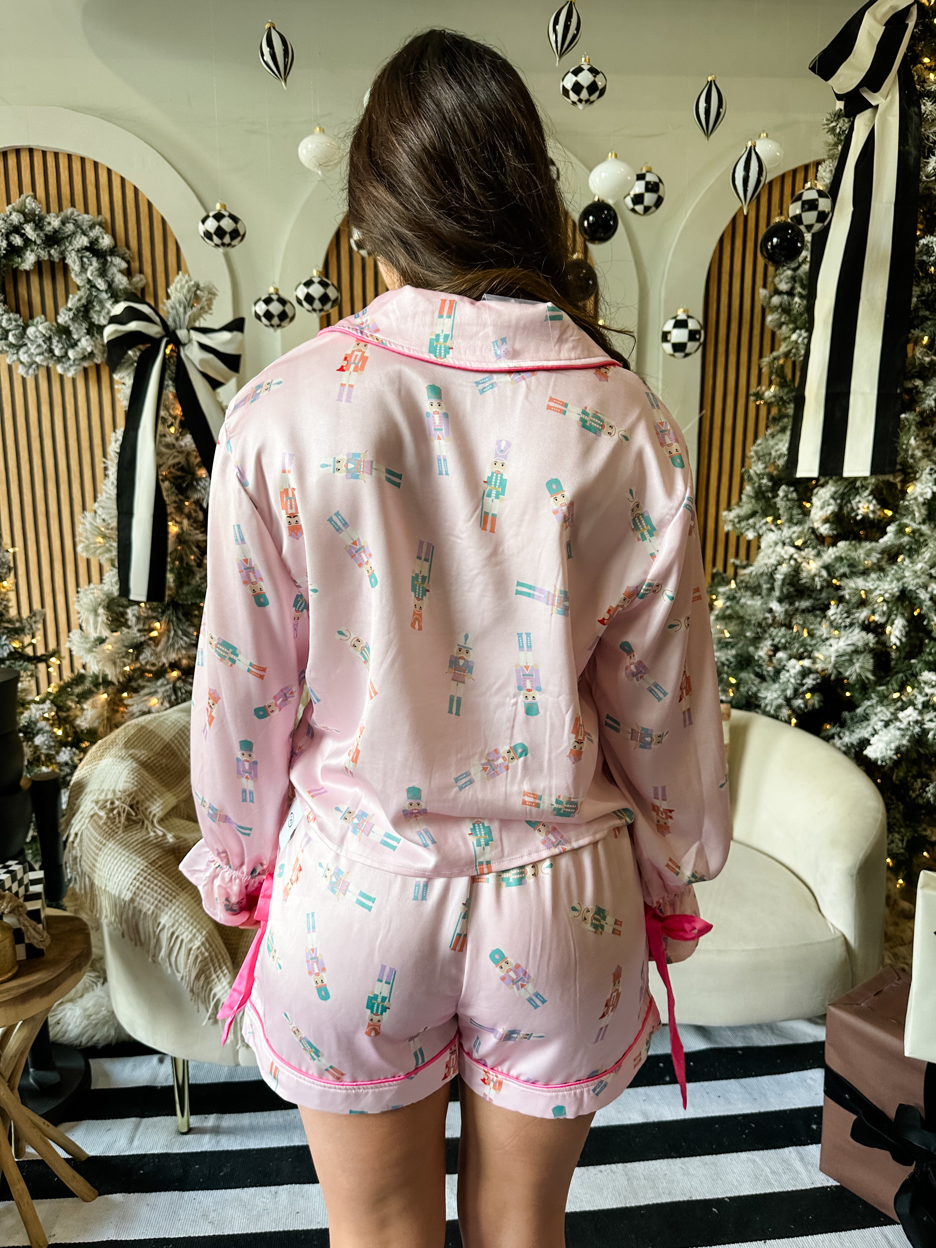 Pink Drummer Boy Pajama Set