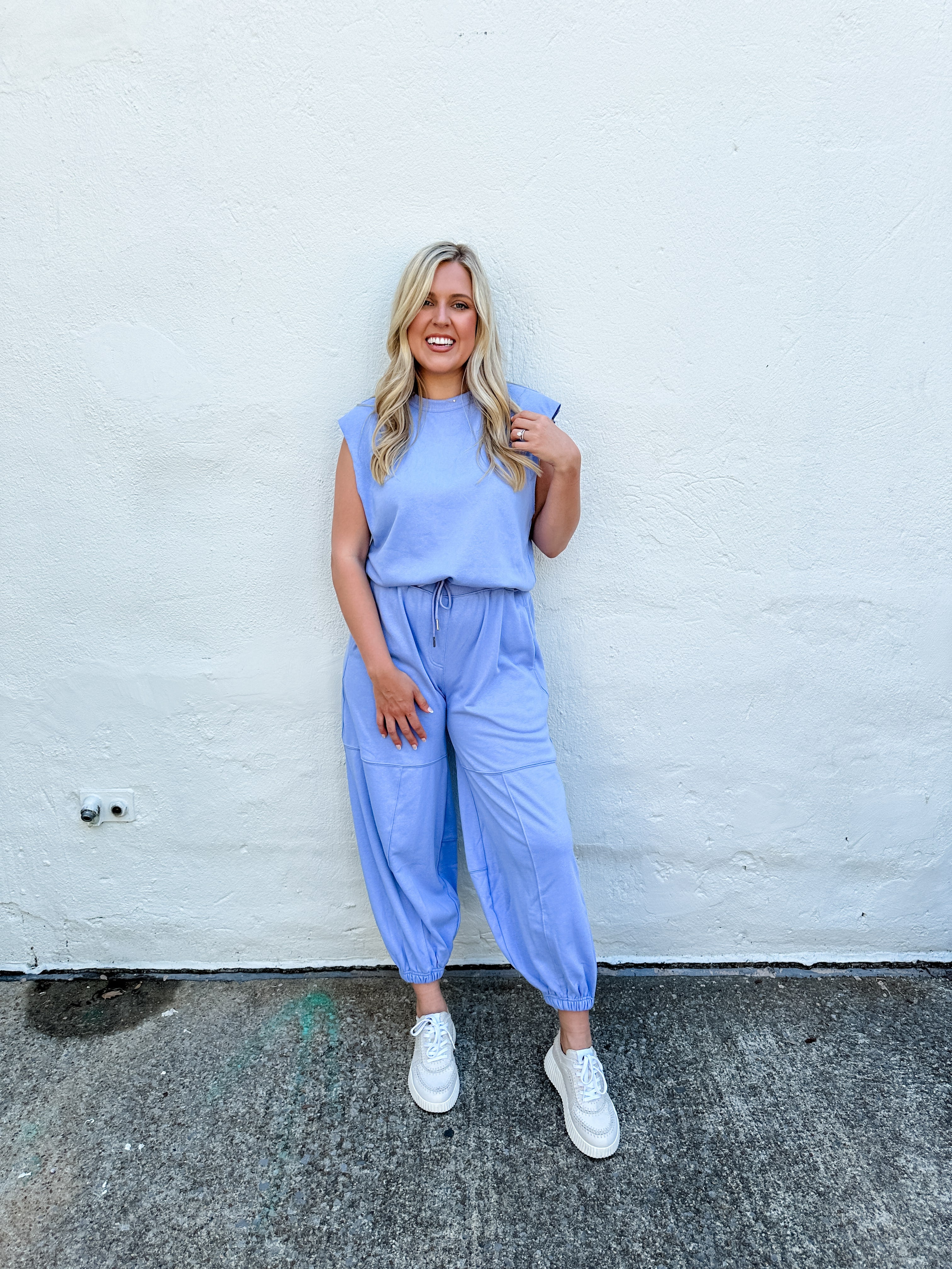 Knit Balloon Pant Jumpsuit