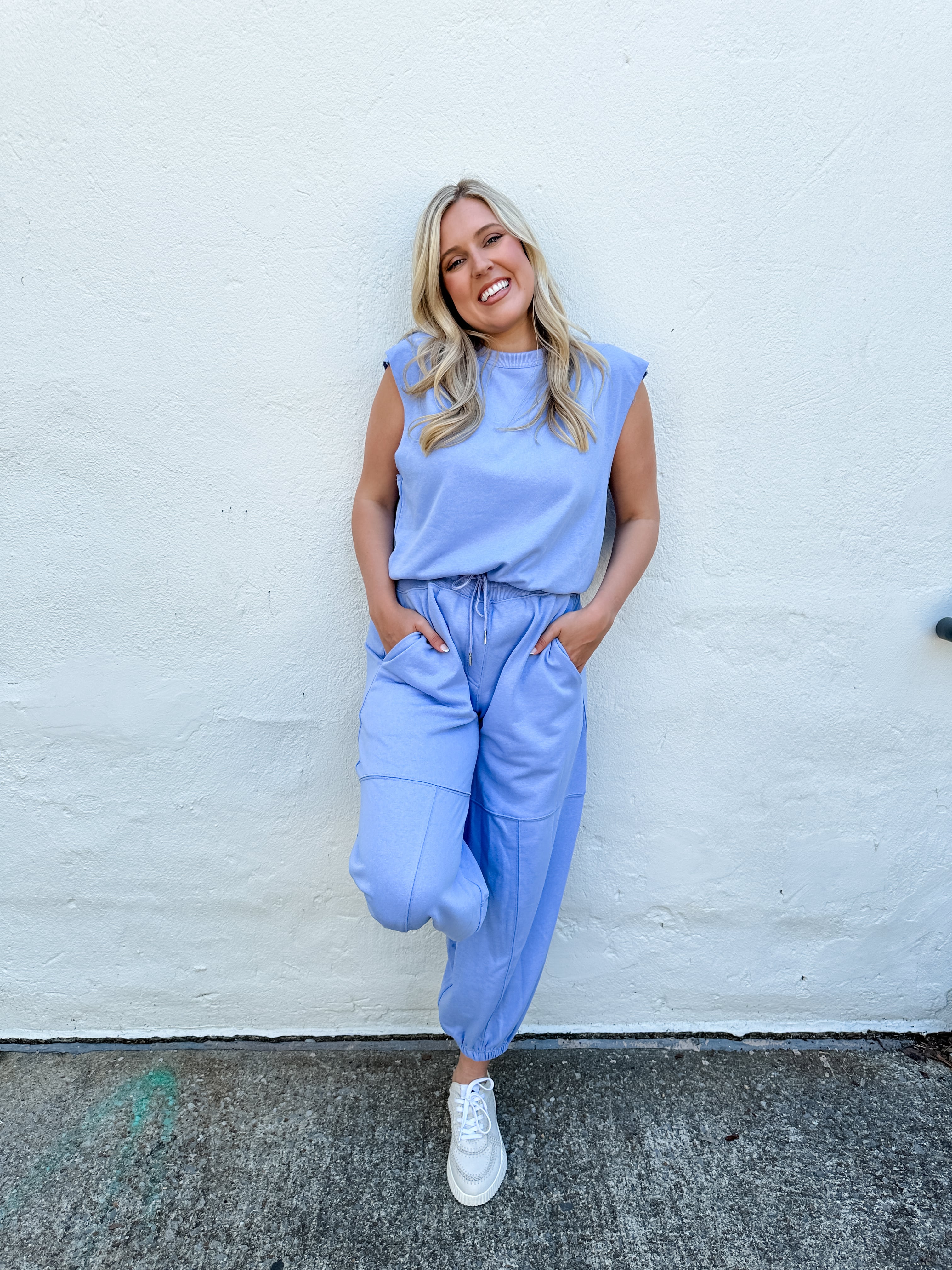 Knit Balloon Pant Jumpsuit