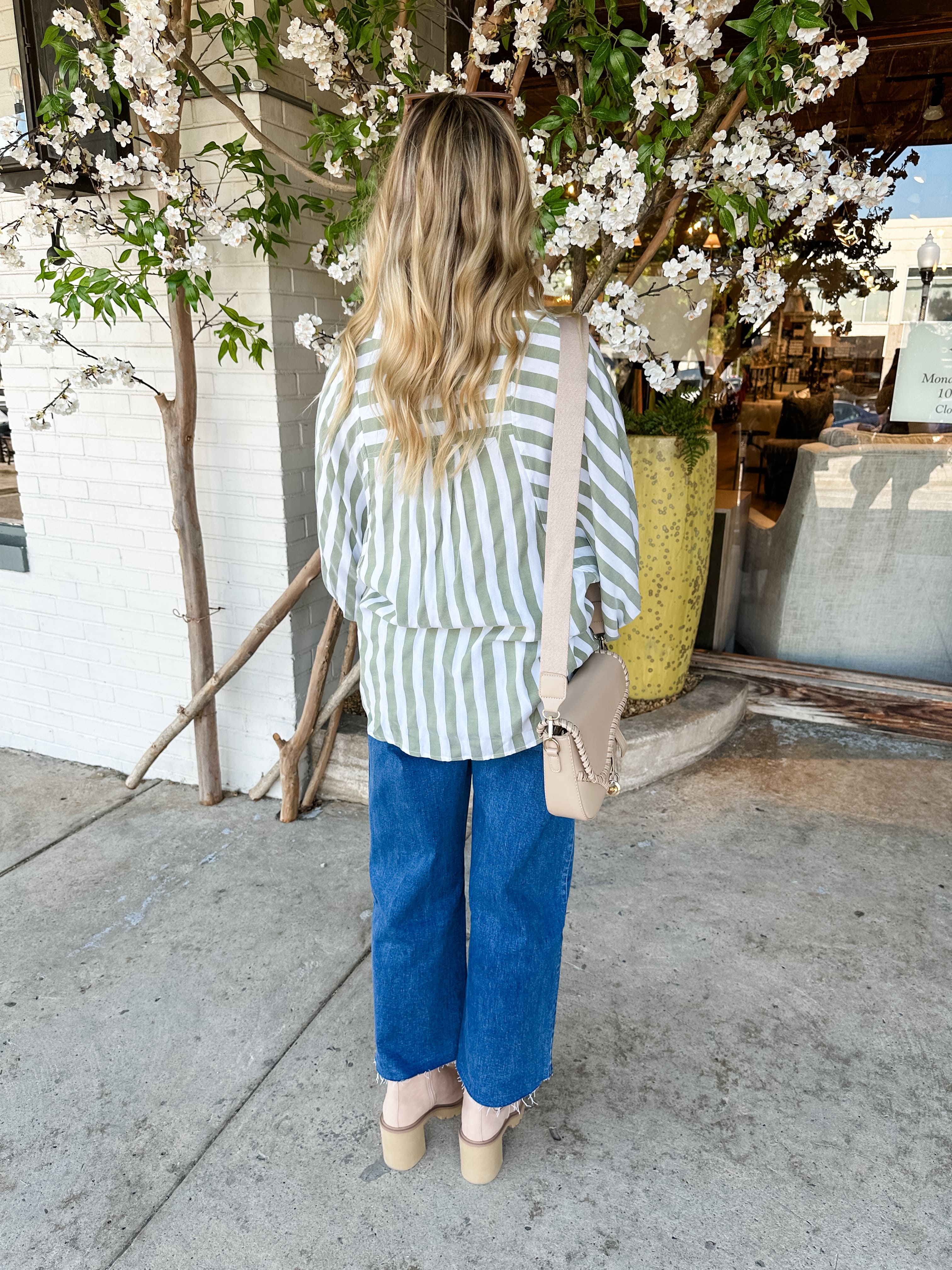 Mixed Stripe Top