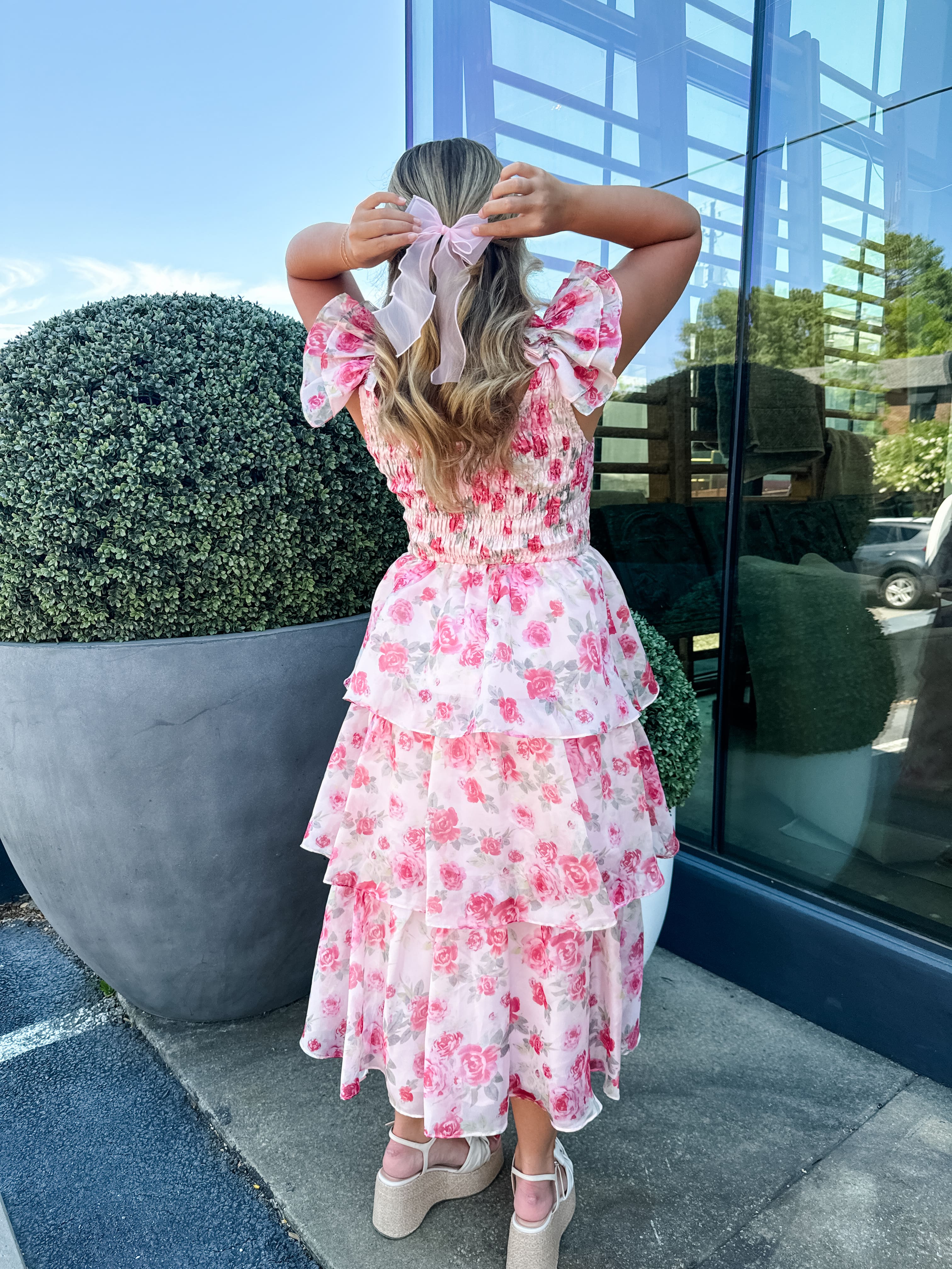 Garden Party Midi Dress