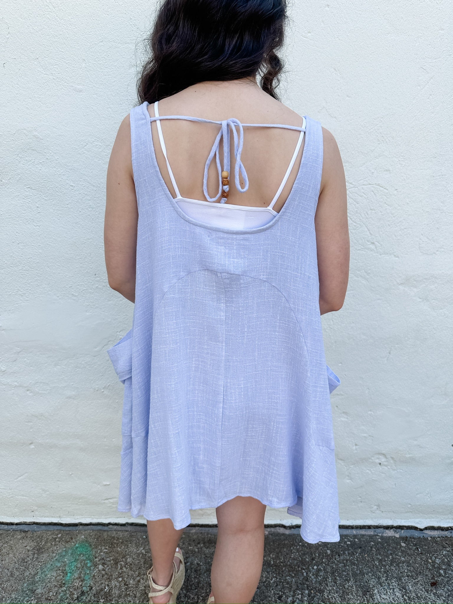 Gauze Swing Tunic Dress