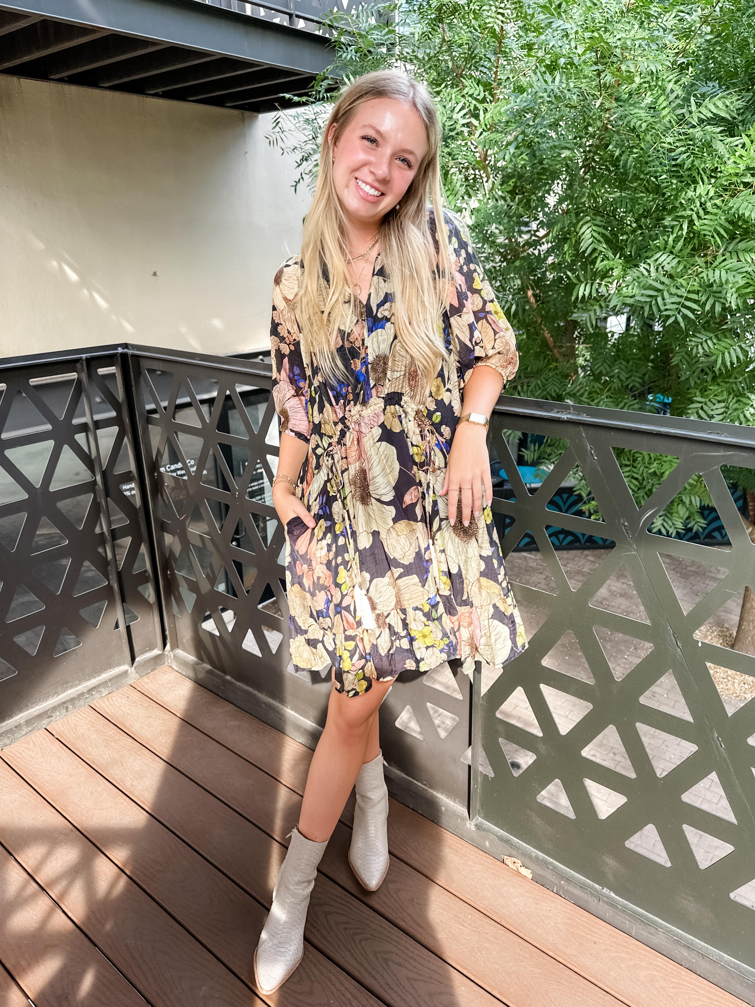 Floaty Floral Dress