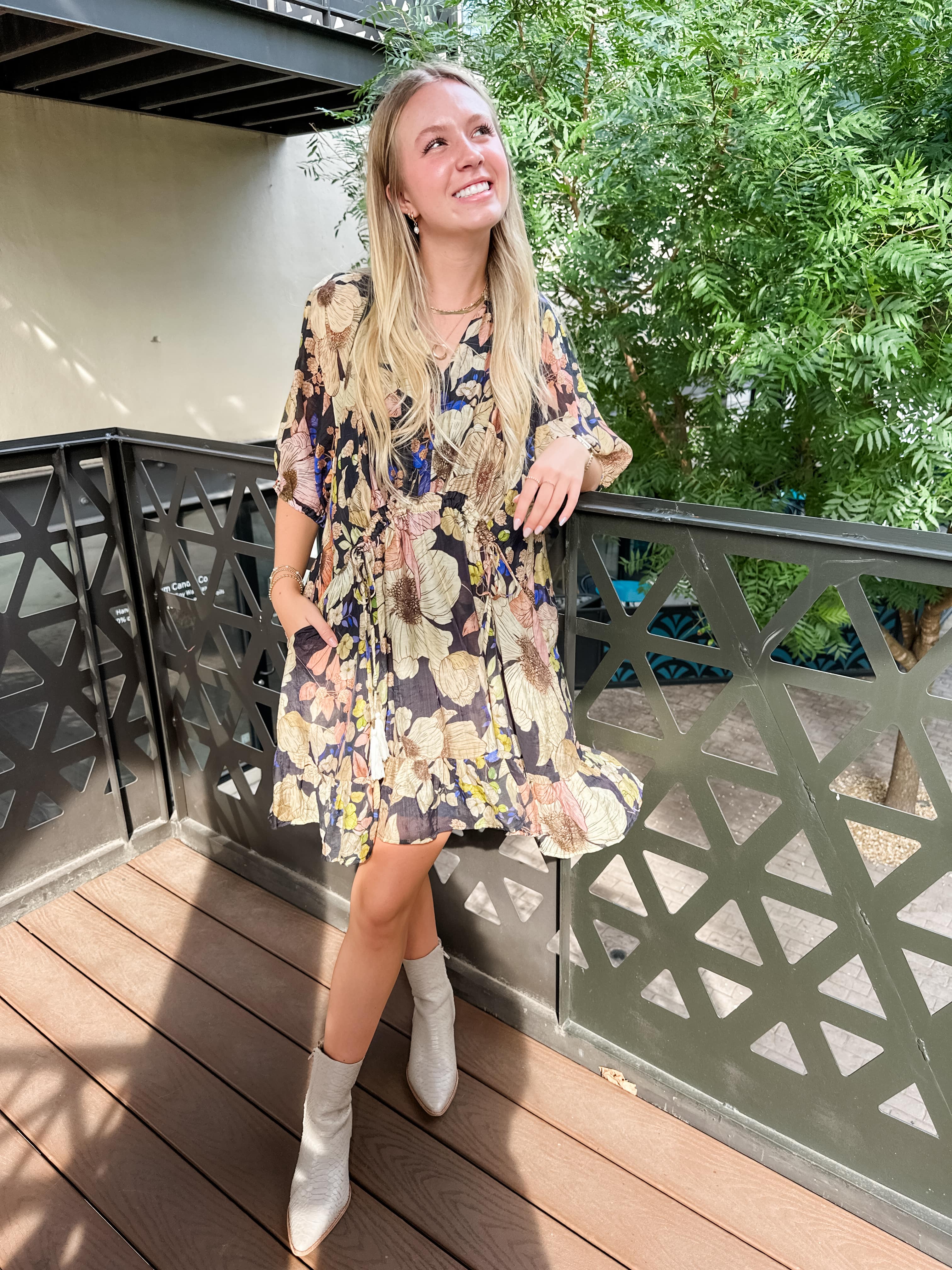 Floaty Floral Dress