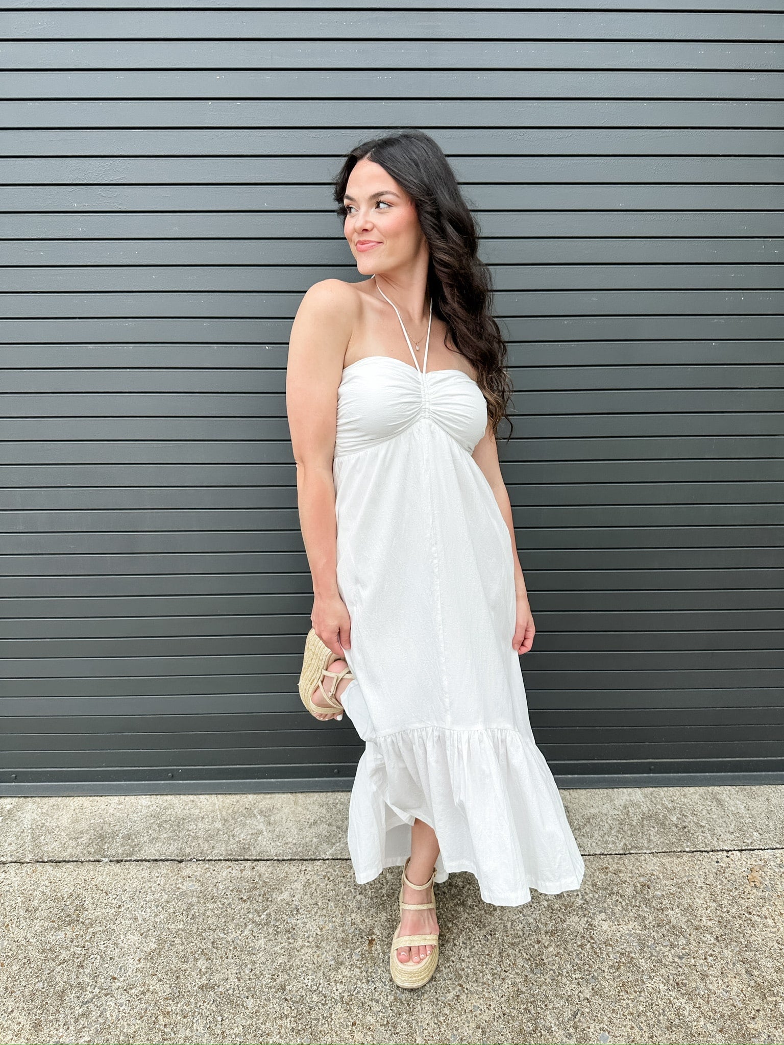 Halter Midi Dress